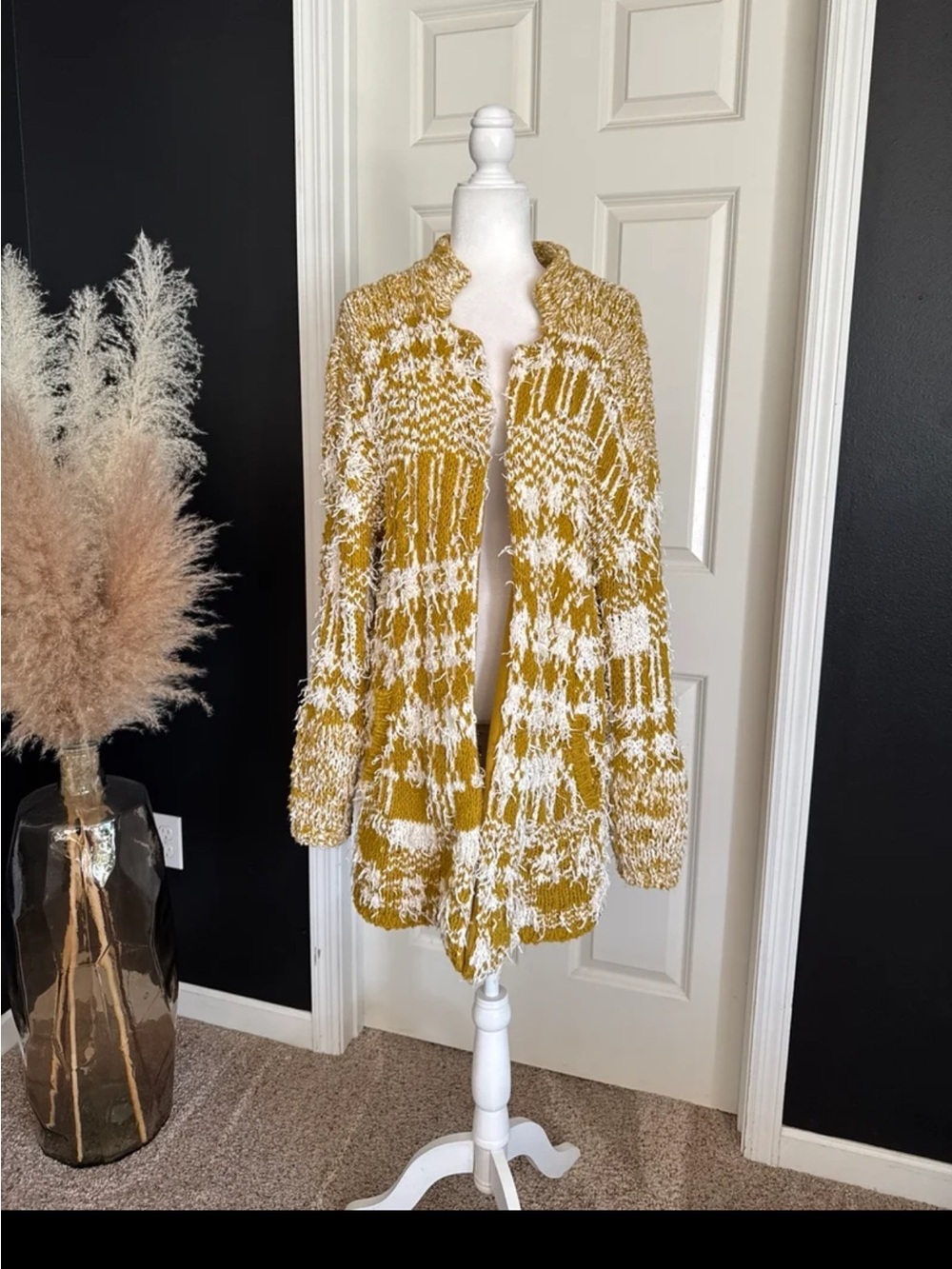 ANTHROPOLOGIE Shaina Sweater Coat fits up to a Large - Picture 8 of 12